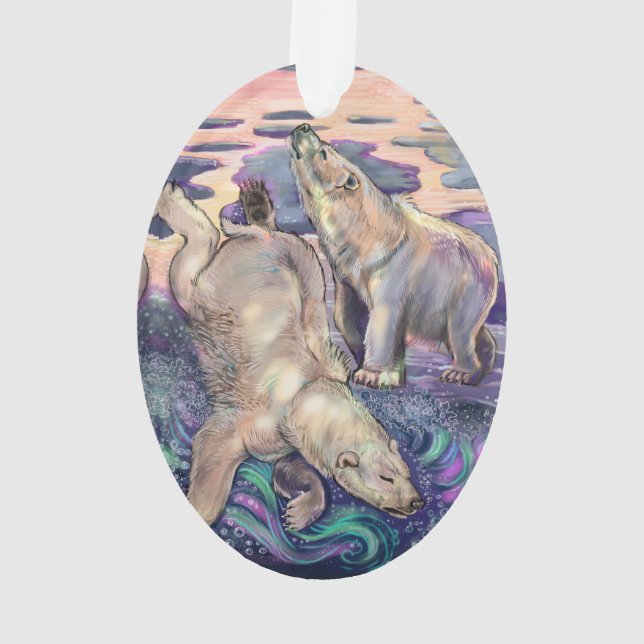 Adorno Mágica del oso polar (Reverso)