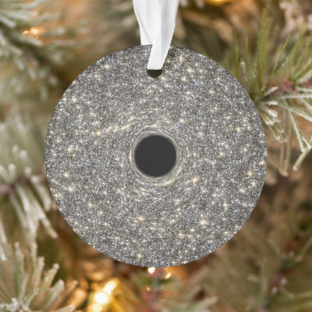 Adorno Magnífico Agujero Negro En Medio De Una Galaxia. (Árbol)