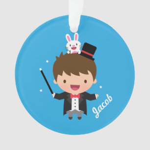 Adorno Mago Bonito Truco de Conejo Mágico para Niños