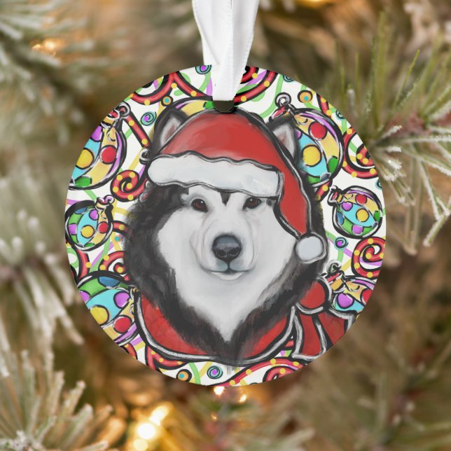 Adorno Malamute de Alaska (Árbol)