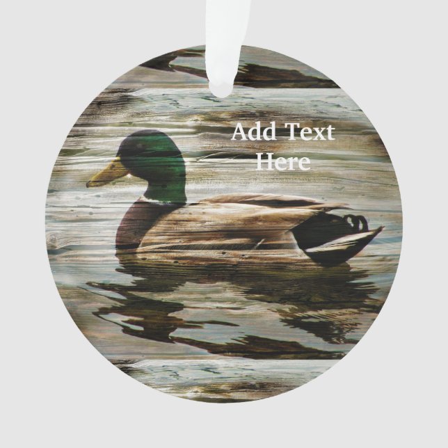 Adorno Mallard Duck (Anverso)