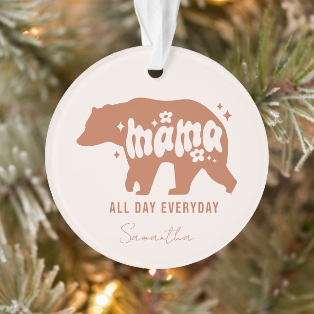 Adorno Mama Bear - Todo el día (Árbol)