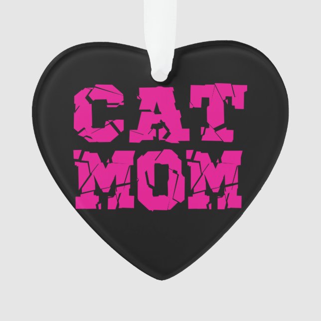 Adorno Mamá de gato (Anverso)