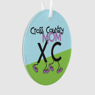 Adorno Mamá de XC de Cross Country