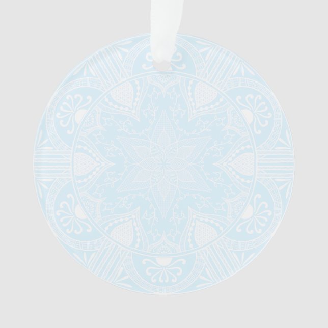 Adorno Mandala ártica (Anverso)