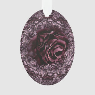 Adorno Mandala de rosa 