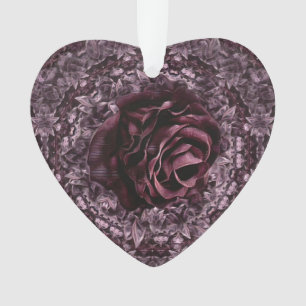 Adorno Mandala de rosa 