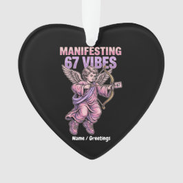 Adorno Manifestando Vibraciones 67 Streetwear Cupido Vint