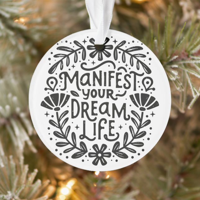 Adorno Manifieste su vida de sueño manifestando su afirma (Árbol)