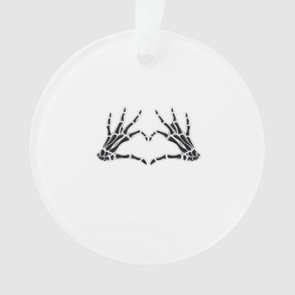 Adorno Manos De Esqueleto En Forma De Corazón - Arte Únic