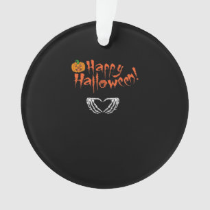 Adorno Manos Skeleton espumosas. Feliz Halloween.