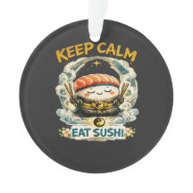 Mantén la Calma & Come Sushi – Zen Kawaii Sushi