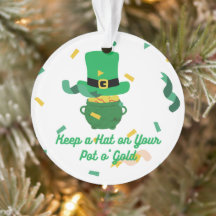 Mantenga un Gorra en su olla de oro en un