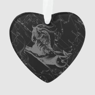 Adorno Mapa de Constelación de Capricornio Hevelius 1690