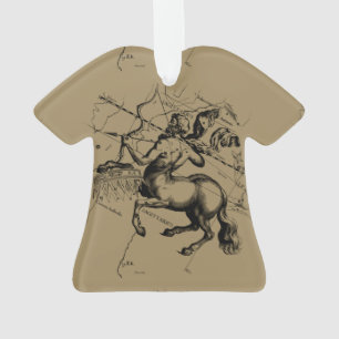 Adorno Mapa de constelación de Sagittarius por Hevelius