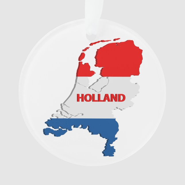 Adorno Mapa de Holland (Anverso)