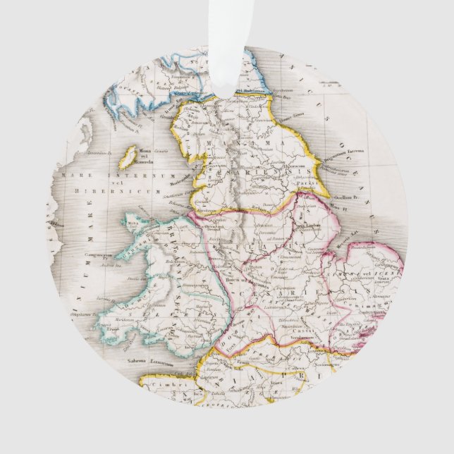 Adorno Mapa de Inglaterra el | Britannia Antiqua (Anverso)