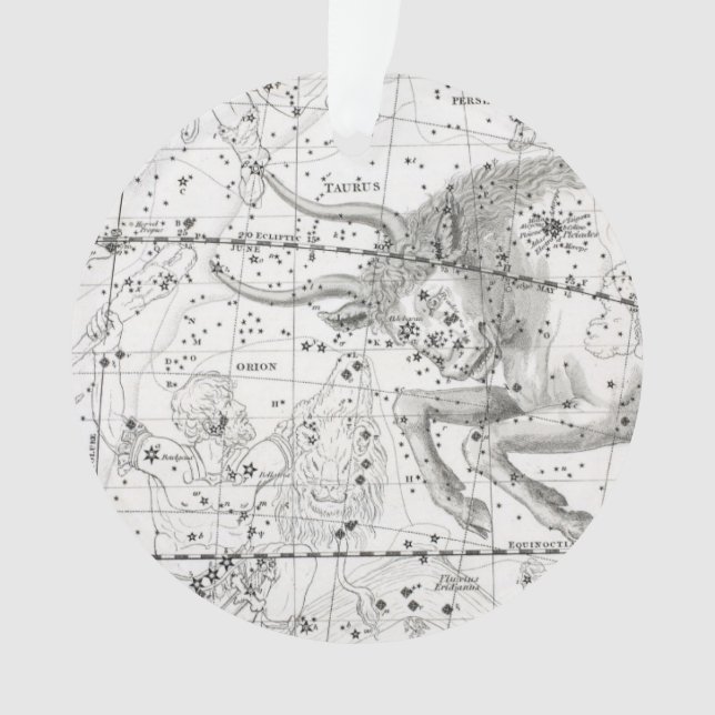 Adorno Mapa de la placa XIV de las constelaciones (Anverso)