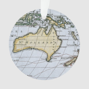 Adorno Mapa de nueva Holanda