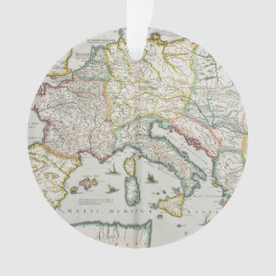 Adorno Mapa del imperio de Carlomagno