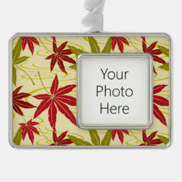 ADORNO MAPLE LEAF JAPONÉS (CREME)