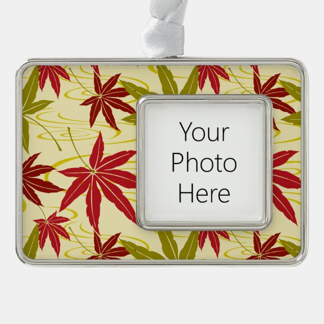 ADORNO MAPLE LEAF JAPONÉS (CREME) (Anverso)