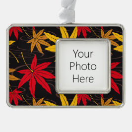 ADORNO MAPLE LEAF JAPONÉS (NEGRO)