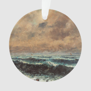 Adorno Mar de Otoño - Gustave Courbet