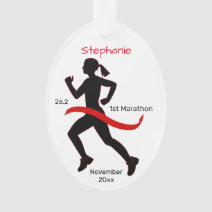 Adorno Marathon Woman Sigue En Rojo