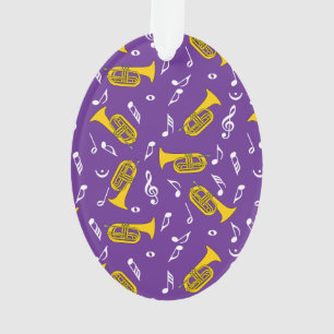 Adorno *Marchando notas musicales de Baritone