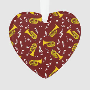 Adorno *Marchando notas musicales de Baritone