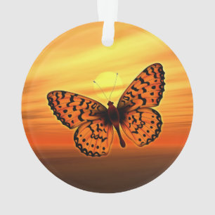 Adorno Mariposa brillante