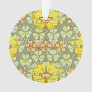 Adorno Mariposa Floral Botánico Colorido