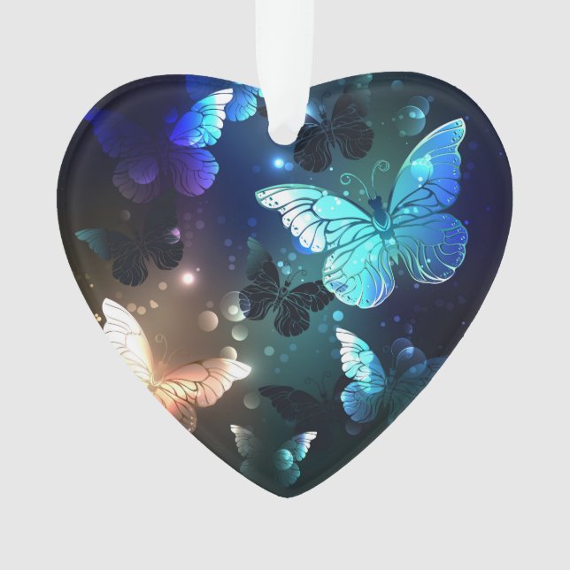 Adorno Mariposa nocturna fluida (Anverso)