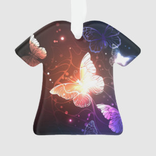 Adorno Mariposas nocturnas brillantes