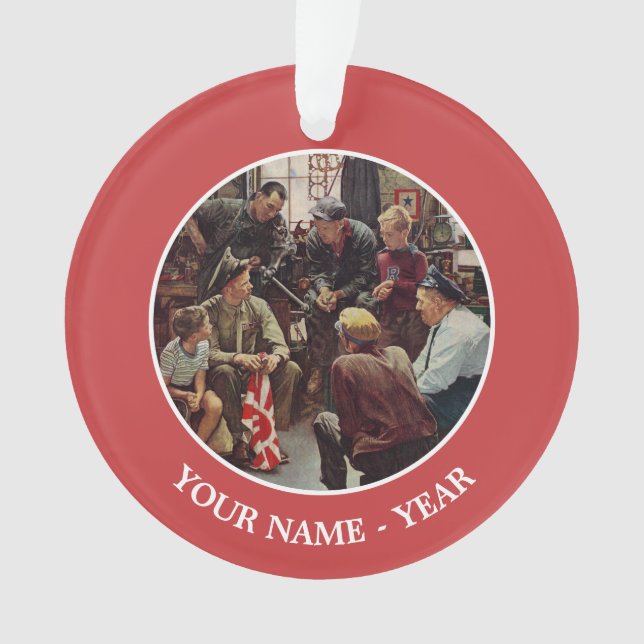 Adorno Marítimo De Regreso A Casa (Anverso)