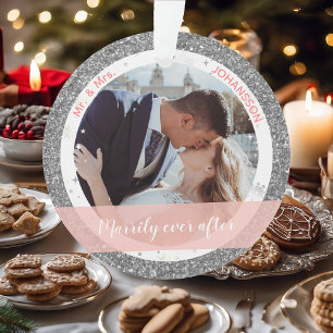 Adorno Marrily ever after 1er Navidad como Sr. y Sra. 2 F