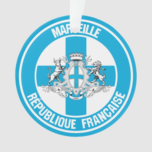 Adorno Marseille Round Emblem (Anverso)
