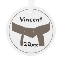 Martial Arts Brown Belt