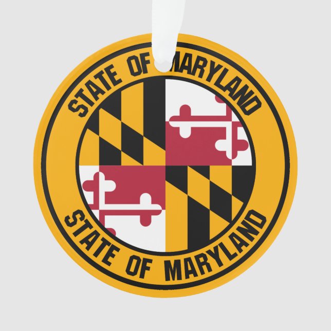 Adorno Maryland Round Emblem (Anverso)