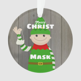 Adorno Máscara de Navidad