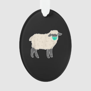 Adorno Máscara de oveja simple con uso Regalo de animal