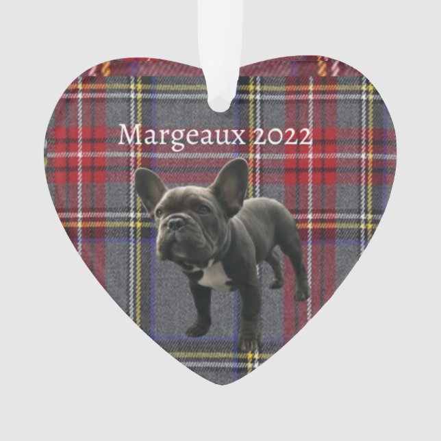 Adorno Mascota de la familia Ornament Acrílico (Anverso)