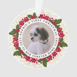 Adorno Mascota Forever Home First Christmas