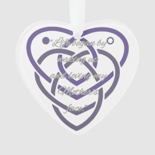 Adorno Maternidad celta Knot (Anverso)