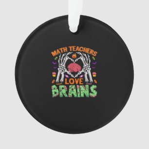 Adorno Math Brain Heart Skeleton Hand Zombie Halloween