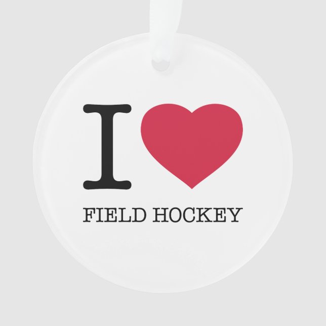 ADORNO ME ENCANTA FIELD HOCKEY (Anverso)