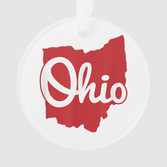 Adorno Me encanta mi guión de inicio de Ohio (Anverso)
