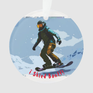 Adorno Me Esquí Banff - Snowboarder