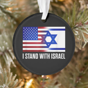 Adorno Me mantengo con Israel Patriótico